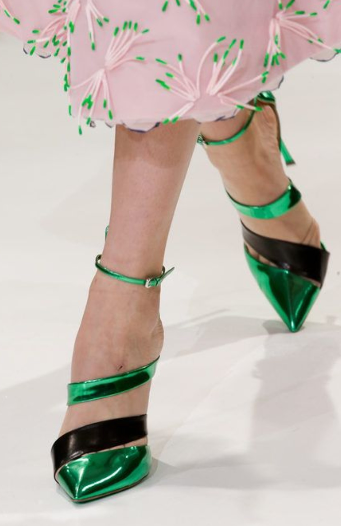walking with confidence in high heels
