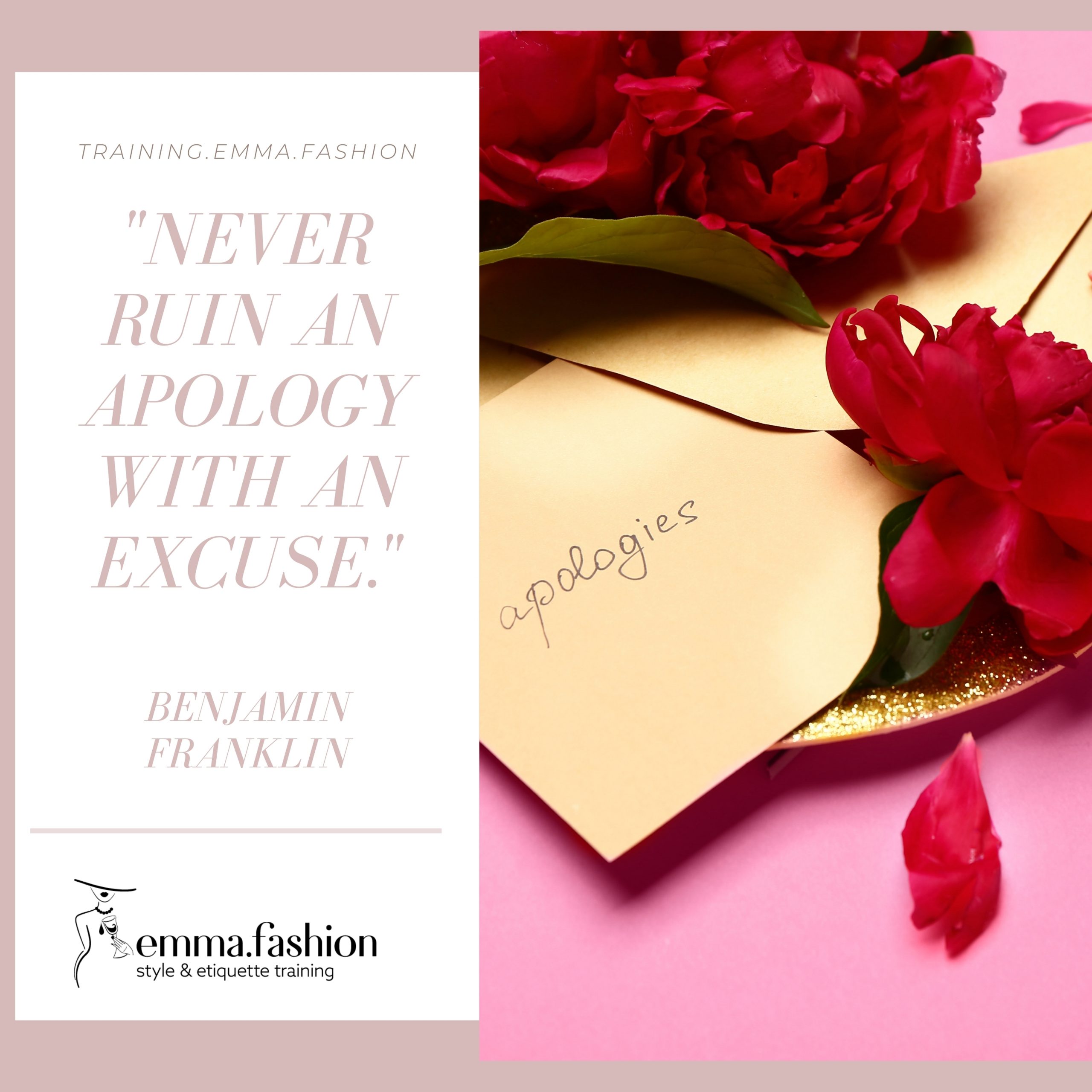 Apologize