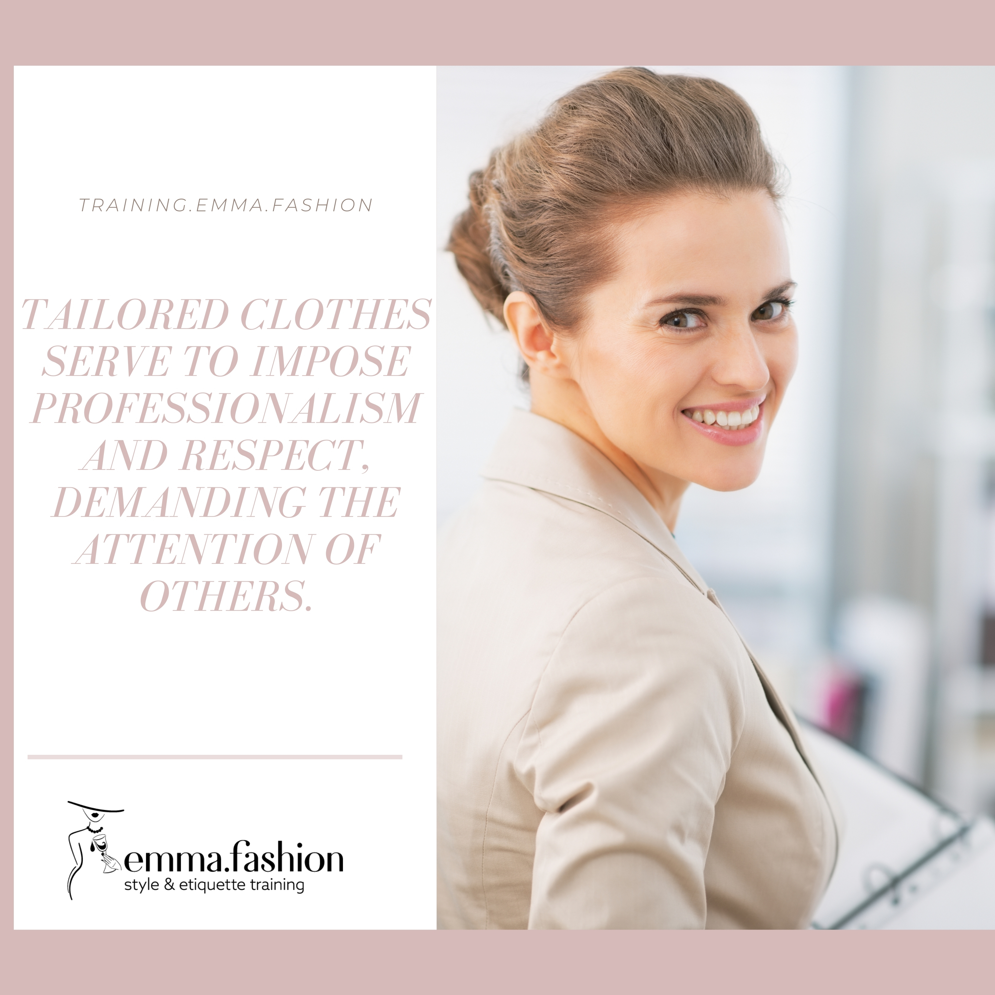 How to impress wearing tailored clothes