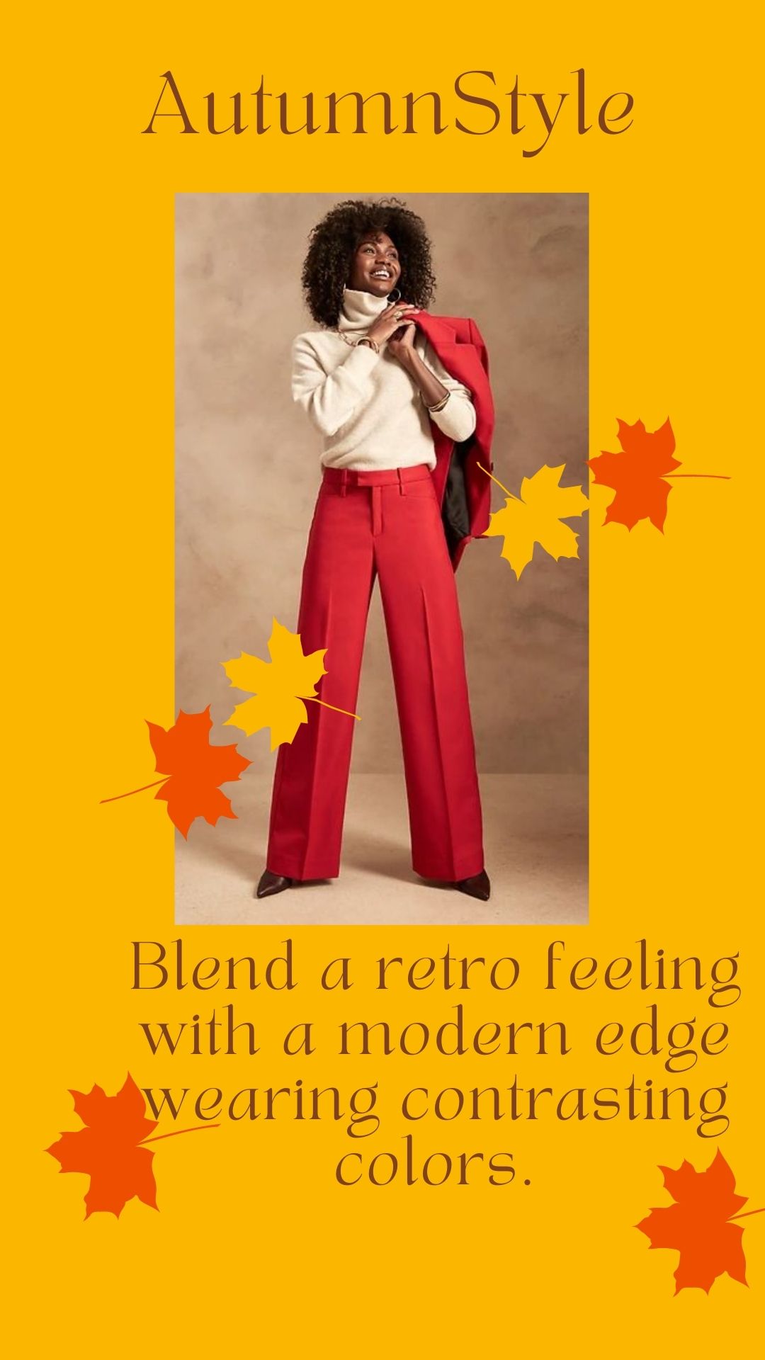 Bright colors suit