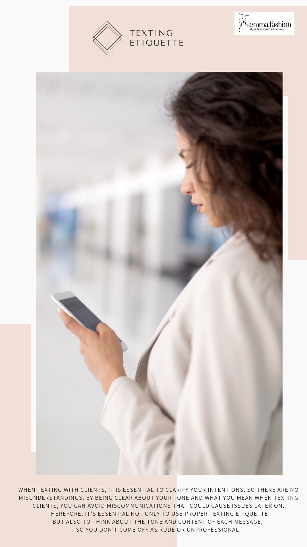 Text message etiquette