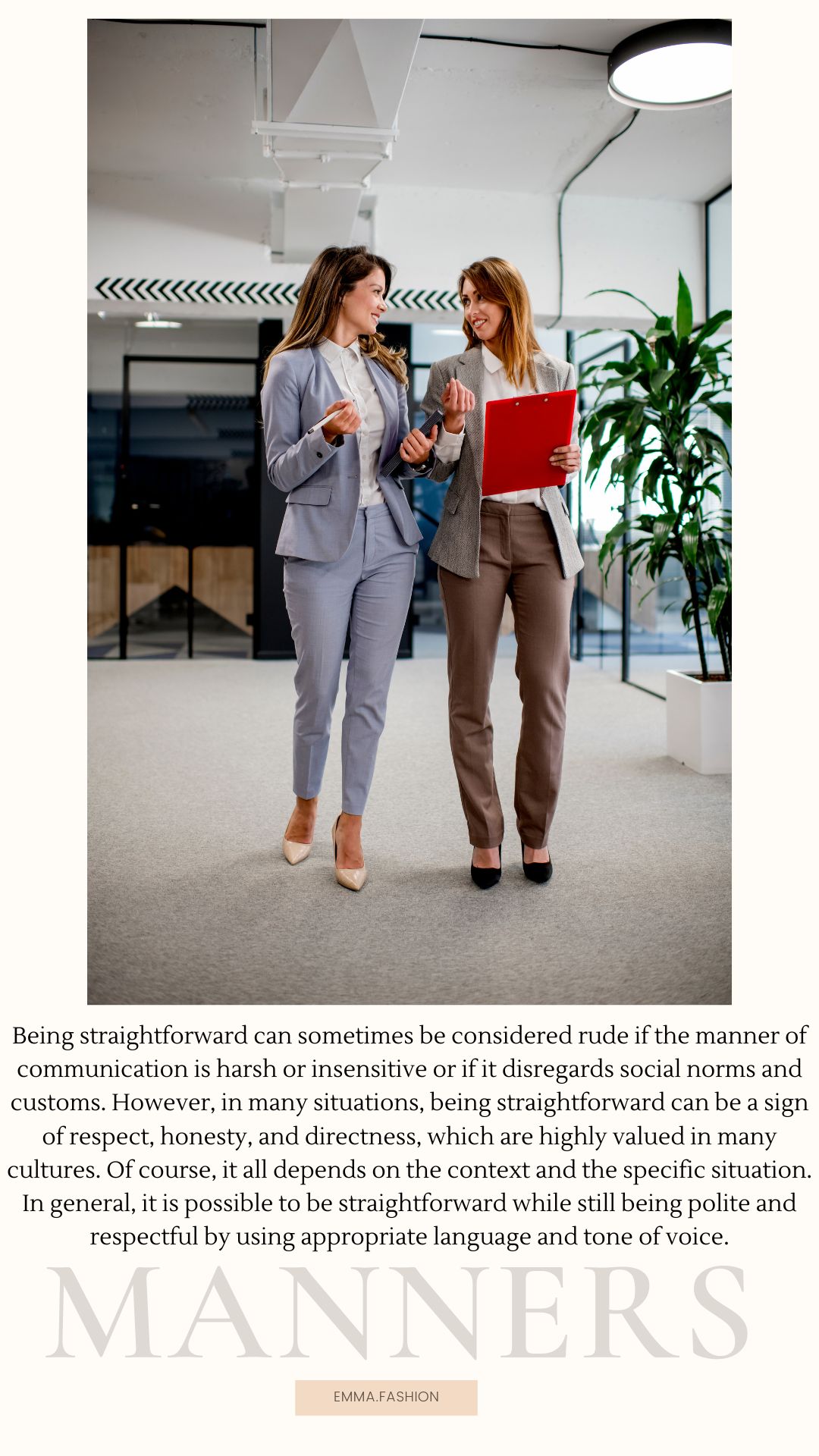 When to be direct in social interactions?