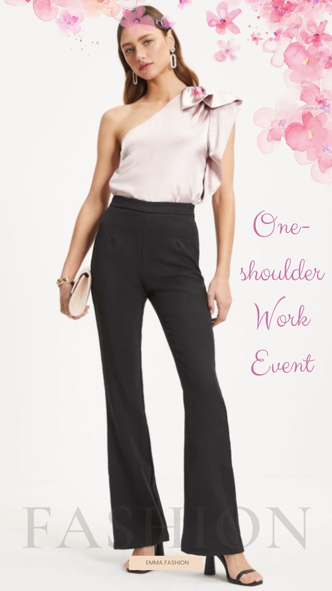 One-shoulder top work events