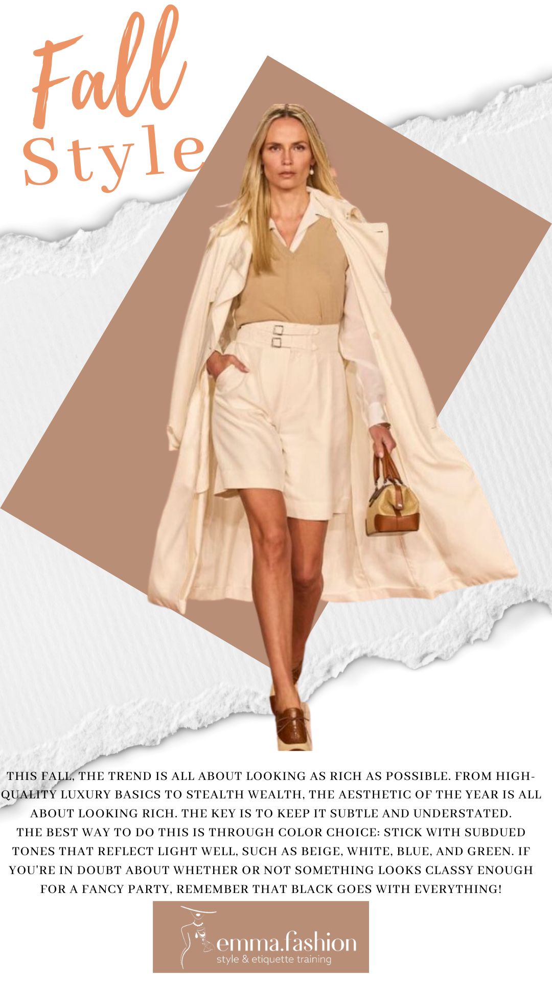 Quiet luxury trend
