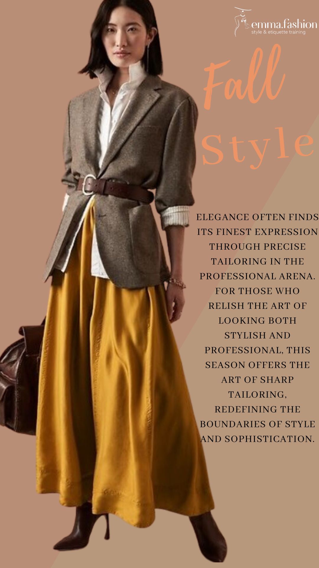 Fall fashion trends to look stylish and professional