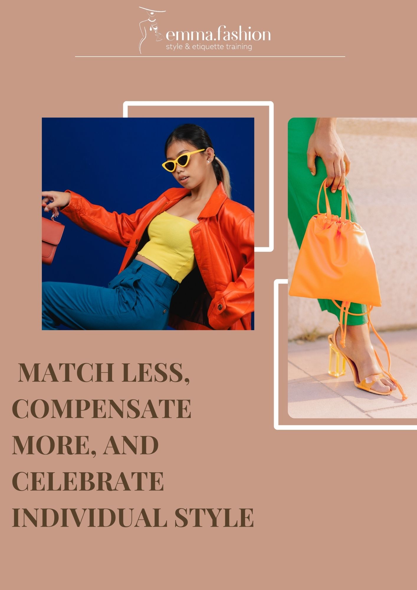 Modern styling: match less and compensate more