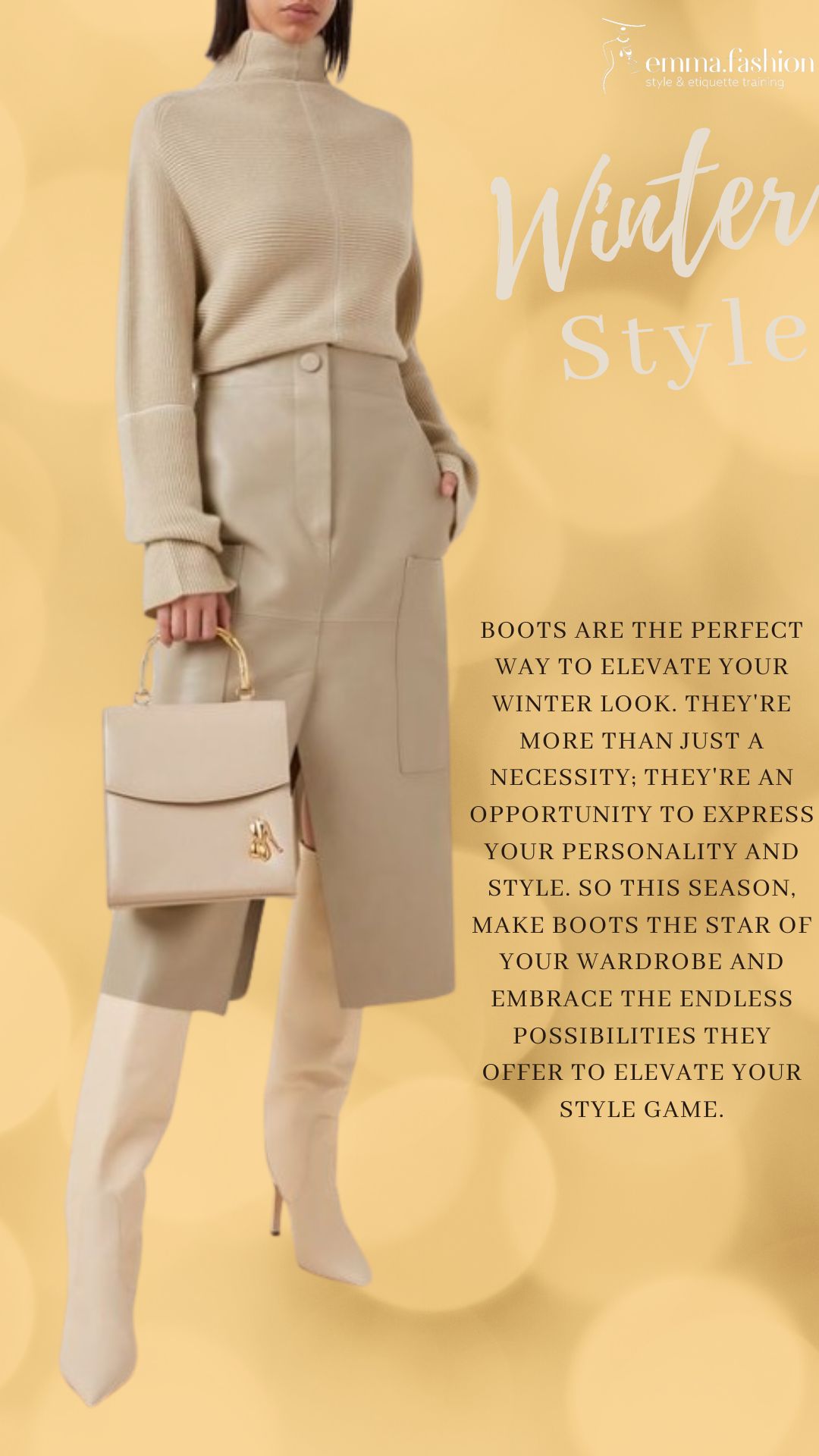 Elevate your winter look with boots
