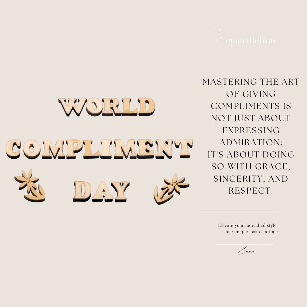 Mastering the art of giving compliments