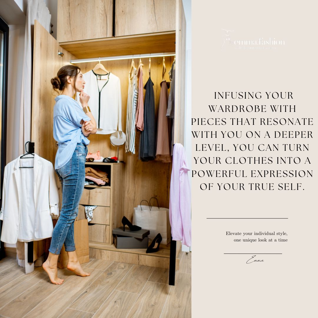 Turn your clothes into a powerful expression of your personality