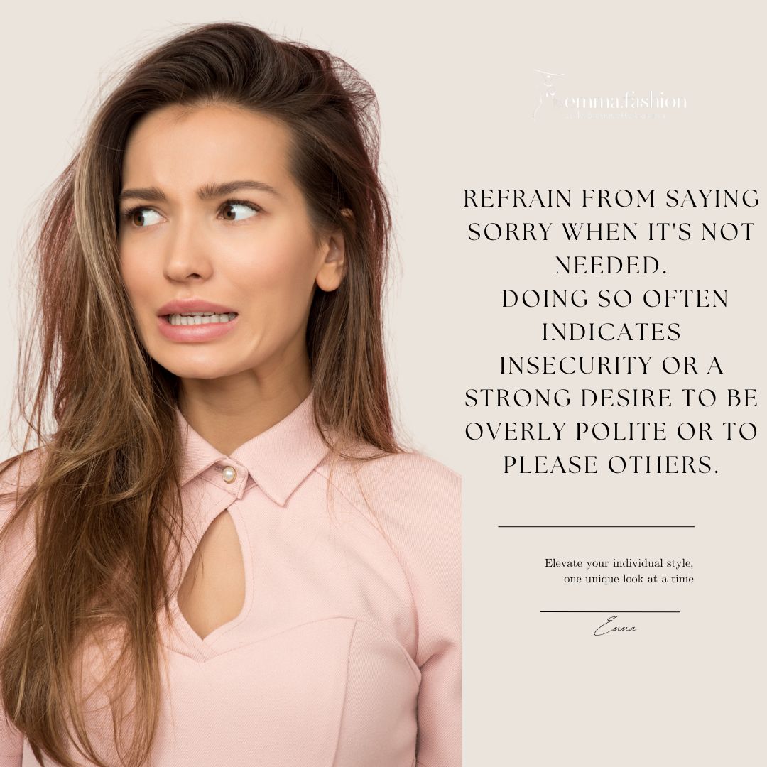 Knowing when to apologize and for what is an essential aspect of social etiquette and good manners.