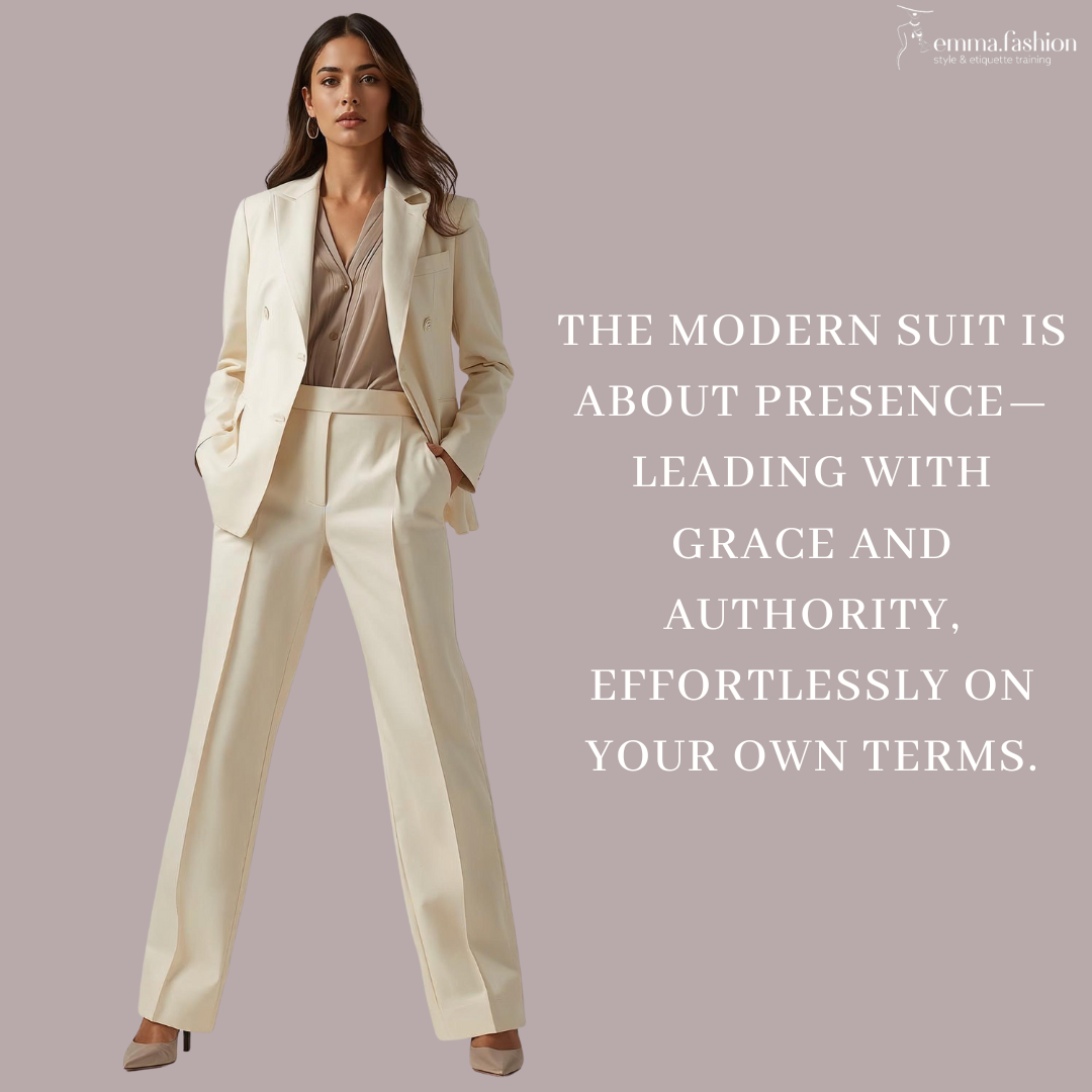 The modern suit - presence dressing