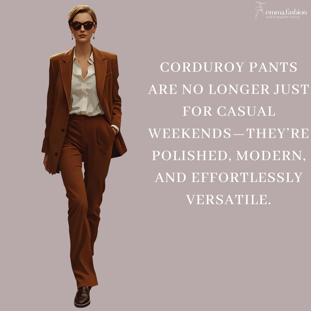 Corduroy Pants: A Modern Style Guide