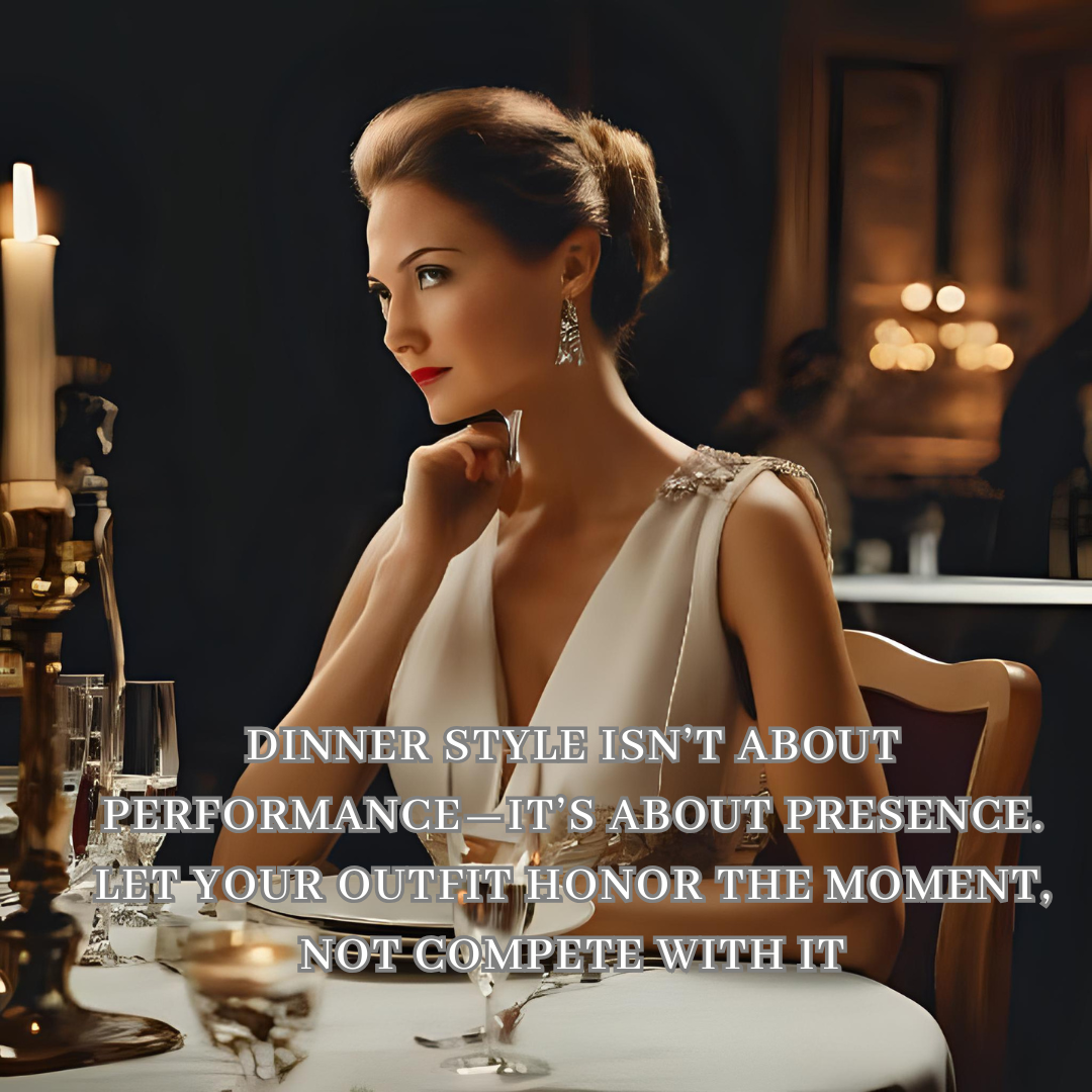 Dinner dressing etiquette
